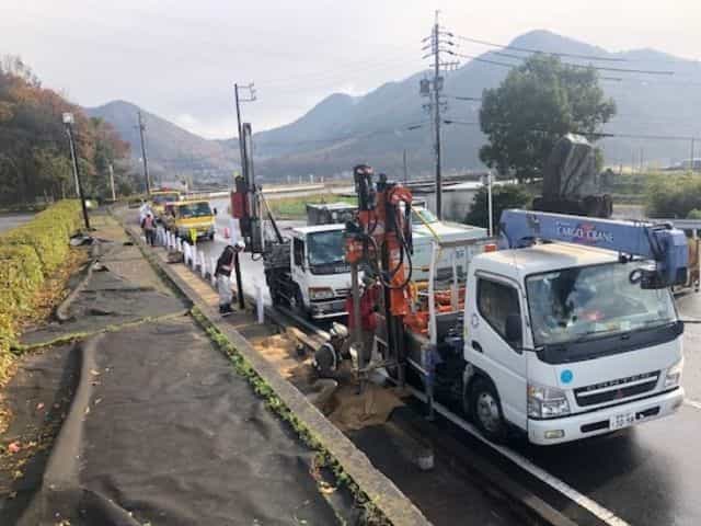 岐阜市の土木・建設工事・脱着式SP基礎 株式会社 AKメンテナンスの事業内容「防護柵（ガードレール）」1