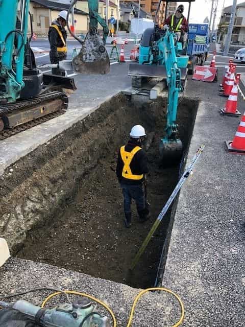 岐阜市の土木・建設工事 株式会社 AKメンテナンスの事業内容「道路標識（F型標識）1」
