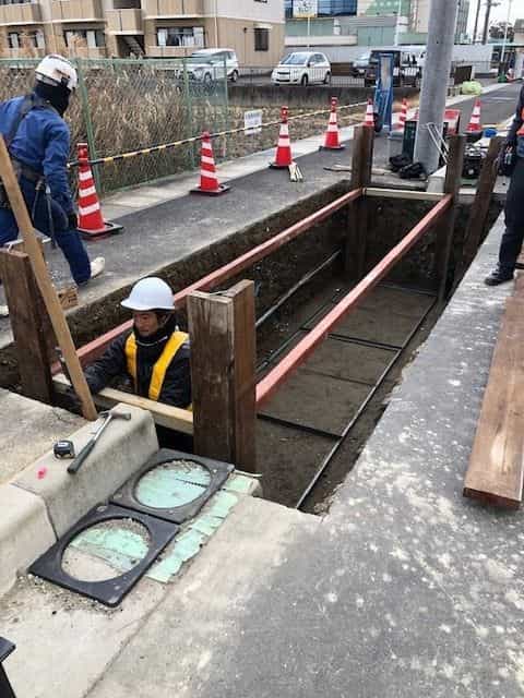 岐阜市の土木・建設工事 株式会社 AKメンテナンスの事業内容「道路標識（F型標識）2」