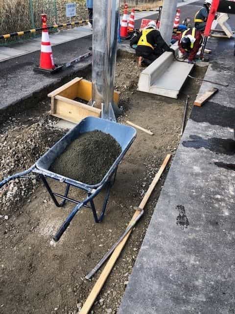 岐阜市の土木・建設工事 株式会社 AKメンテナンスの事業内容「道路標識（F型標識）6」