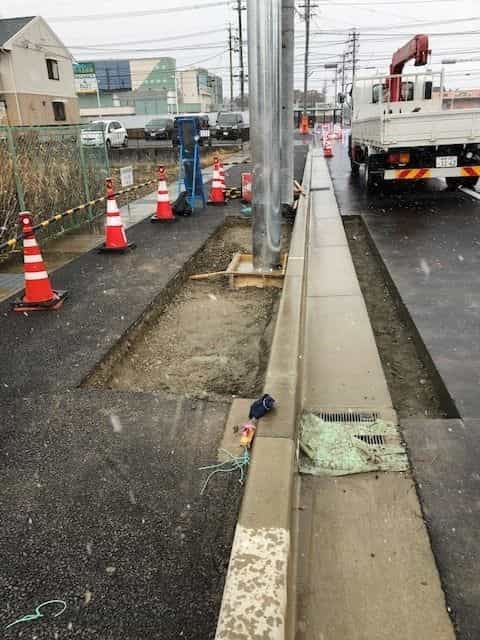 岐阜市の土木・建設工事 株式会社 AKメンテナンスの事業内容「道路標識（F型標識）8」