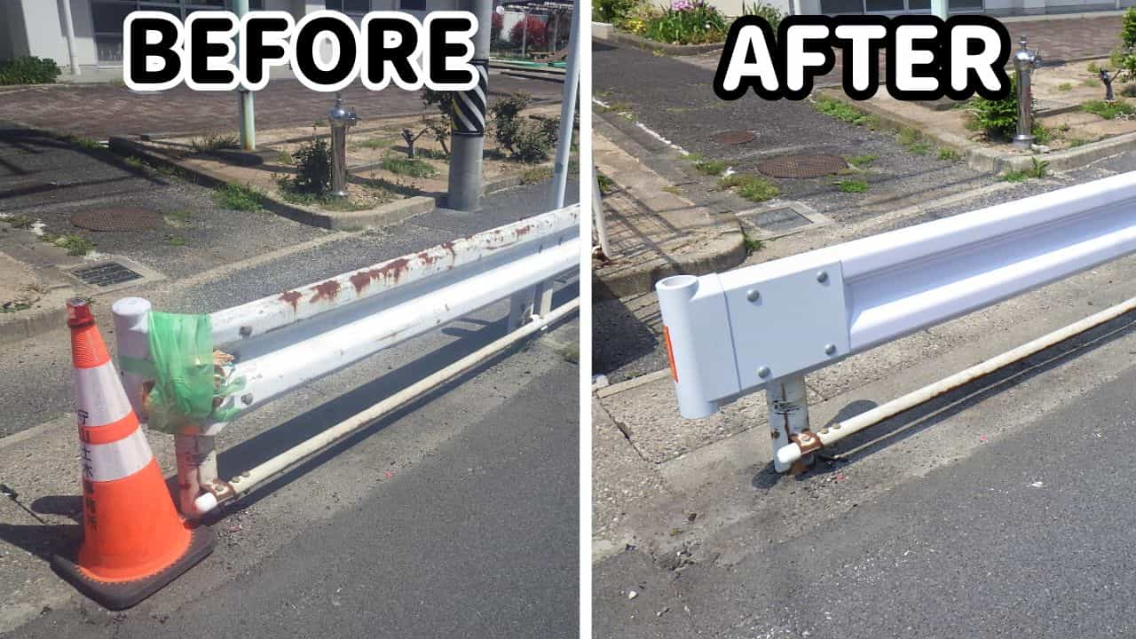 交通事故で道路付属物を破損されてお困りの方へ